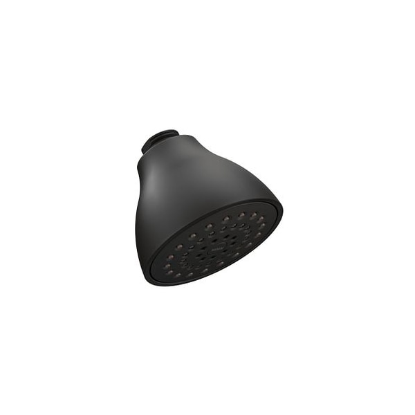 1-Func 3.75" Spray Head EcoPerform Showerhead Matte Black